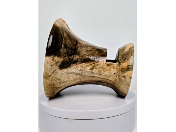 Meet "The Count" - Black Walnut Phone Speaker Stand - Ships in 1-2 days Meet "The Count" - Black Walnut Phone Speaker Stand - Ships in 1-2 days