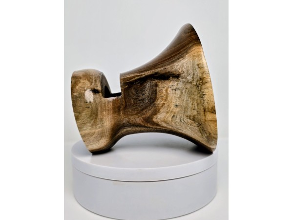 Meet "The Real Deal" - Black Walnut Phone Speaker Stand - Ships in 1-2 days Meet "The Real Deal" - Black Walnut Phone Speaker Stand - Ships in 1-2 days