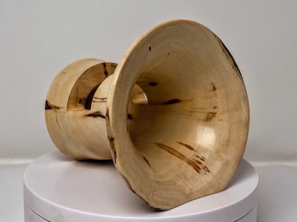 Flaming Box Elder Limited Edition Series Medium Baby Phone Amplifier Stand - Ships in 1-2 Days
