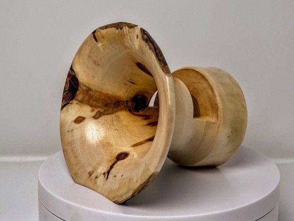 Flaming Box Elder Limited Edition Series Mini Baby Phone Amplifier Stand - Ships in 1-2 Days