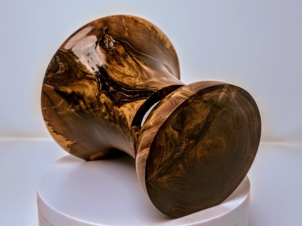Meet "Figgy" - Black Walnut Phone Speaker Stand - Ships in 1-2 days Meet "Figgy" - Black Walnut Phone Speaker Stand - Ships in 1-2 days