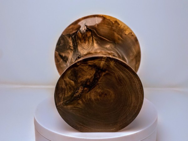 Meet "Figgy" - Black Walnut Phone Speaker Stand - Ships in 1-2 days Meet "Figgy" - Black Walnut Phone Speaker Stand - Ships in 1-2 days