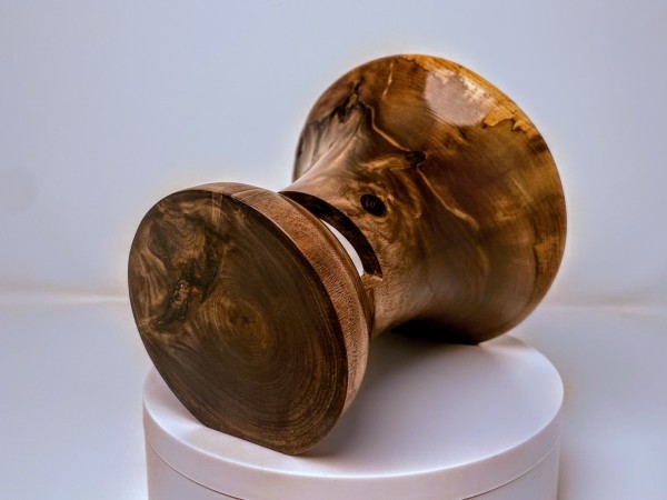 Meet "Figgy" - Black Walnut Phone Speaker Stand - Ships in 1-2 days Meet "Figgy" - Black Walnut Phone Speaker Stand - Ships in 1-2 days
