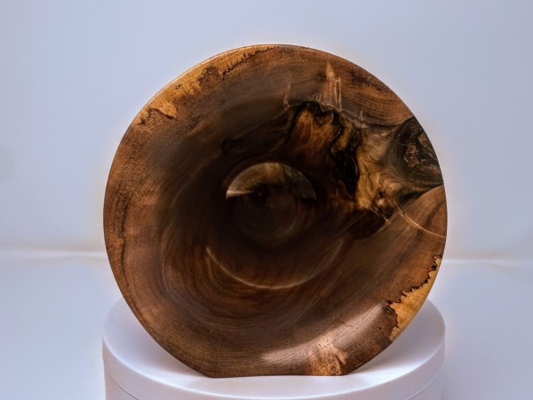 Meet "Figgy" - Black Walnut Phone Speaker Stand - Ships in 1-2 days
