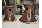 MEGA Phone Amplifier Stand (Horn version) - Estimated shipping 4-6 weeks - Black Walnut by Pretty Good Woodturner Hand Crafted Passive Amplification Phone Speaker Stand - Hand Made in USA MEGA Phone Amplifier Stand (Horn version) - Estimated shipping 4-6 weeks - Black Walnut by Pretty Good Woodturner Hand Crafted Passive Amplification Phone Speaker Stand - Hand Made in USA