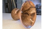 Meet "Darth Rigatoni" - Black Walnut Phone Speaker Stand - Ships in 1-2 days Meet "Darth Rigatoni" - Black Walnut Phone Speaker Stand - Ships in 1-2 days