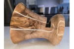 Meet "Darth Rigatoni" - Black Walnut Phone Speaker Stand - Ships in 1-2 days Meet "Darth Rigatoni" - Black Walnut Phone Speaker Stand - Ships in 1-2 days