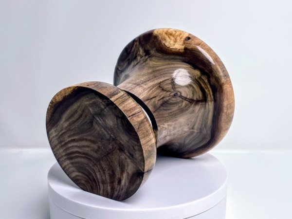 Meet "The Spider" - Black Walnut Phone Speaker Stand - Ships in 1-2 days
