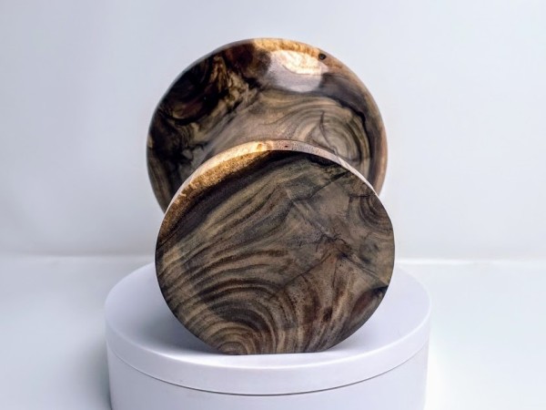 Meet "The Spider" - Black Walnut Phone Speaker Stand - Ships in 1-2 days