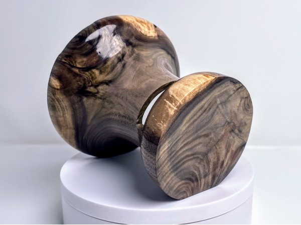 Meet "The Spider" - Black Walnut Phone Speaker Stand - Ships in 1-2 days