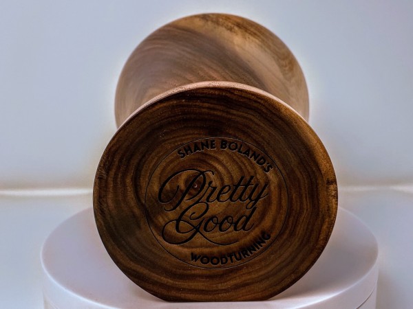 Misprint Tiny Logo BW Amplifier Stand Cone Shape (flawed)  - Ships in 1-2 Days