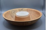 The "Artisan Ink" Spalted Ash Chips & Dip Set