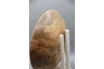Rustic Artisan Hand-Turned Spalted Ash Bowl