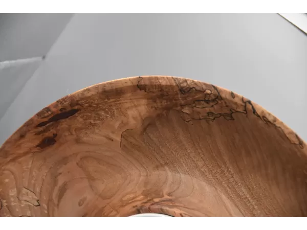 Spalted Ash Chip and Dip Set with Ramekin