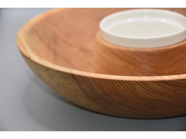 The "Clean Slate" Ash Chips & Dip Set