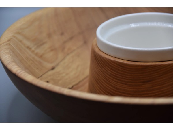 The "Clean Slate" Ash Chips & Dip Set