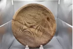 12" Spalted Ash Centerpiece Bowl with Live Bark Inclusion