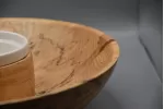 The "Storm Center" Spalted Ash Chips & Dip Set The "Storm Center" Spalted Ash Chips & Dip Set