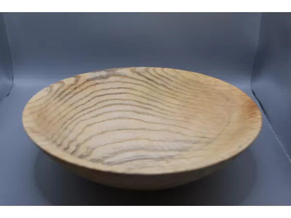 Clean Minimalist Lightly Spalted Ash Bowl Clean Minimalist Lightly Spalted Ash Bowl
