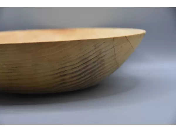 Clean Minimalist Lightly Spalted Ash Bowl Clean Minimalist Lightly Spalted Ash Bowl
