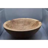 Artisan Spalted Ash Salad Bowl – 12" x 4" – Raw Natural Decay Detail Artisan Spalted Ash Salad Bowl – 12" x 4" – Raw Natural Decay Detail
