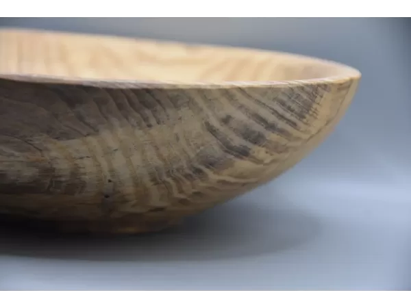 Thin Line Spalted Ash Bowl with Ash Bore Details Thin Line Spalted Ash Bowl with Ash Bore Details
