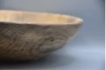 Thin Line Spalted Ash Bowl with Ash Bore Details Thin Line Spalted Ash Bowl with Ash Bore Details