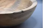 Hand-Turned Tri-Color Spalted Ash Wooden Bowl Hand-Turned Tri-Color Spalted Ash Wooden Bowl