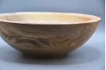 Hand-Turned Tri-Color Spalted Ash Wooden Bowl Hand-Turned Tri-Color Spalted Ash Wooden Bowl