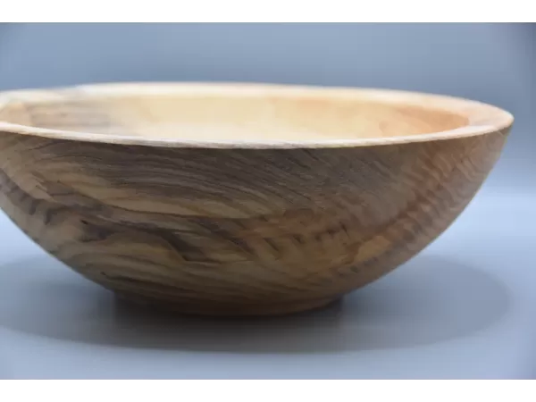 Hand-Turned Tri-Color Spalted Ash Wooden Bowl Hand-Turned Tri-Color Spalted Ash Wooden Bowl