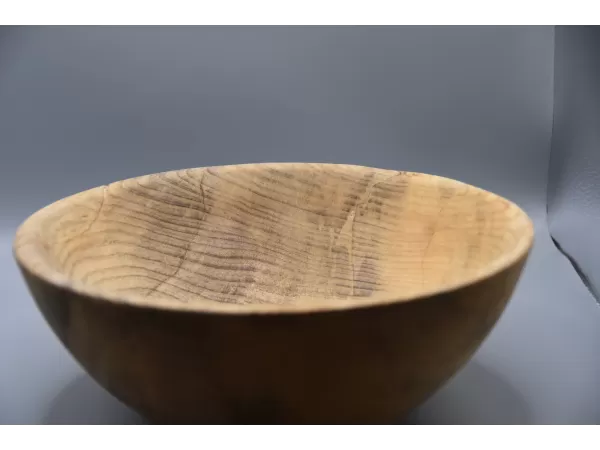 Two Face Spalted Food Safe Ash Bowl Two Face Spalted Food Safe Ash Bowl