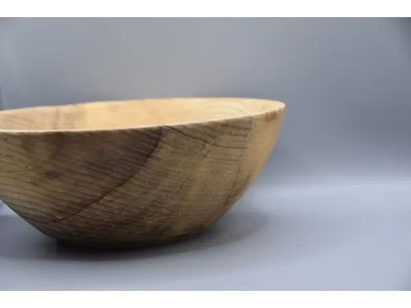 Two Face Spalted Food Safe Ash Bowl Two Face Spalted Food Safe Ash Bowl