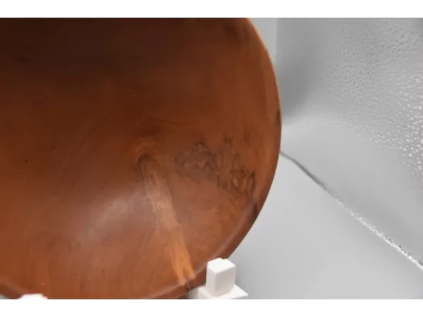 7.5" Cherry Wood Bowl with Natural Knot Details 7.5" Cherry Wood Bowl with Natural Knot Details