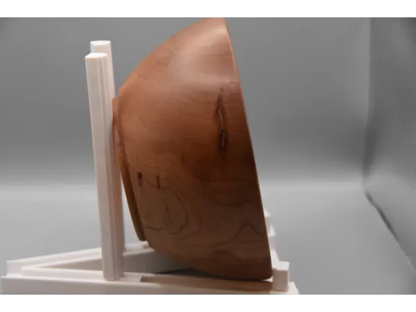 7.5" Cherry Wood Bowl with Natural Knot Details 7.5" Cherry Wood Bowl with Natural Knot Details