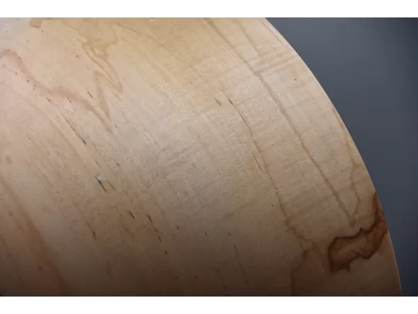 Artisan Ambrosia Maple Sunset Glow Bowl A Symphony of Light, Grain, and Natural Artistry