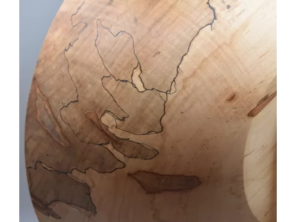 Artisan Ambrosia Maple Sunset Glow Bowl A Symphony of Light, Grain, and Natural Artistry