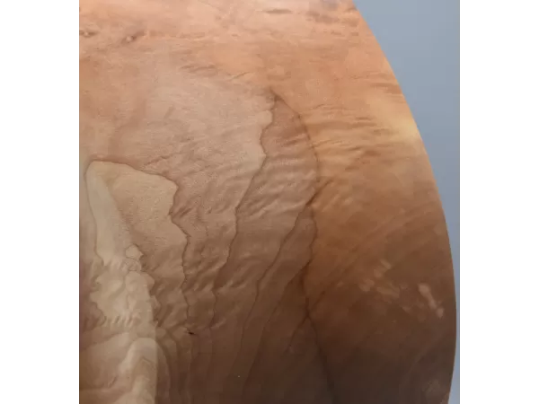 Hand-Turned Figured Quilted Maple Bowl