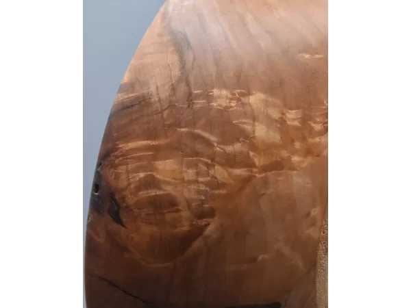 Hand-Turned Figured Quilted Maple Bowl