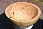 The Wildwood Sovereign: 12-Inch Figured Maple Burl Bowl The Wildwood Sovereign: 12-Inch Figured Maple Burl Bowl