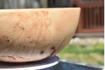 The Wildwood Sovereign: 12-Inch Figured Maple Burl Bowl The Wildwood Sovereign: 12-Inch Figured Maple Burl Bowl