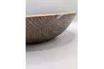 Hand-Turned Ebonized Oak Bowl