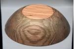 Hand-Turned Ebonized Oak Bowl