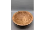 Hand-Turned Ebonized Oak Bowl