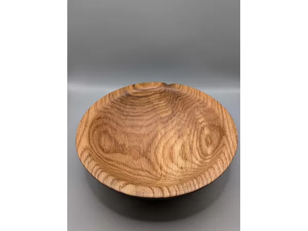 Hand-Turned Ebonized Oak Bowl