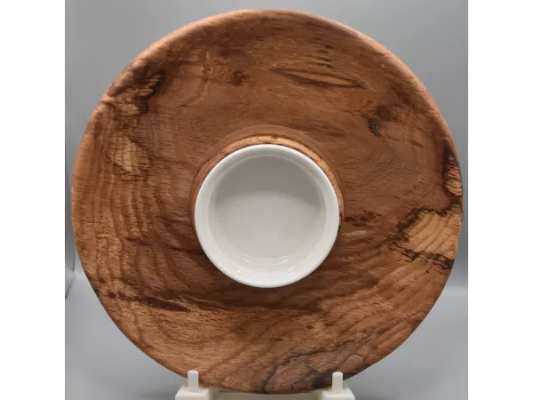 Nature’s Canvas Oak Chip and Dip Set: Bold Spalting Meets Creamy Sapwood