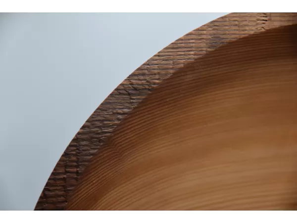 Reclaimed old growth pine bowl from an Amish Barn