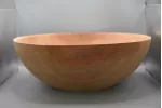 Artisan Hand-Turned Sycamore Centerpiece Bowl