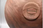 Artisan Hand-Turned Black Walnut Low-Profile Bowl