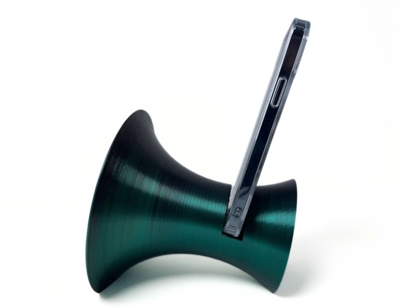 3D Printed Phone Amplifier Stand - Black-Green - Buy 2 or more and get FREE SHIPPING!
