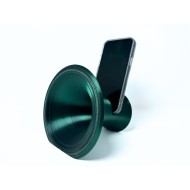 3D Printed Phone Amplifier Stand - Black-Green - Buy 2 or more and get FREE SHIPPING! 3D Printed Phone Amplifier Stand - Black-Green - Buy 2 or more and get FREE SHIPPING!
